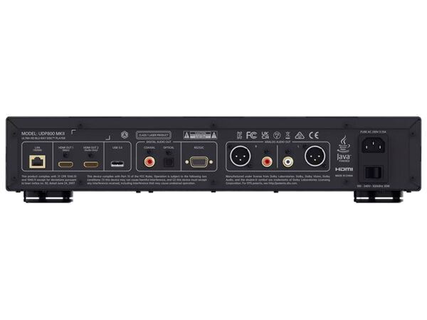 Magnetar-Audio_UDP800-MKII_rear UDP800 MKII