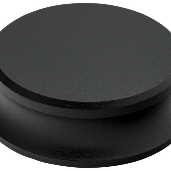 Record Puck Classic Brass Black