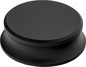 Record Puck Classic Brass Black